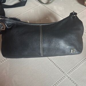 The Sak Black Leather Shoulder Bag